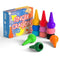 GiBot Toddlers Crayons Palm-Grip Crayons, 12 Colors Paint Crayons Sticks Stackable Toys for Kids, Toddlers, Child, Safety and Non-Toxic
