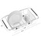 MOHICO Expandable Dish Drying Rack, Dish Drainer On Counter,Over Sink or In Sink Dishes Holder,Rust Proof Stainless Steel