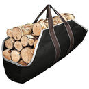 RedSwing Canvas Firewood Carrier with Handles, Durable Heavy Duty Log Carrier for Firewood, Outdoor Wood Tote Bag for Fireplace