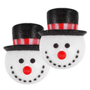 2 Pack Christmas Snowman Porch Light Covers Christmas Holiday Decoration for Outdoor Wall 12"x9.5"x6"