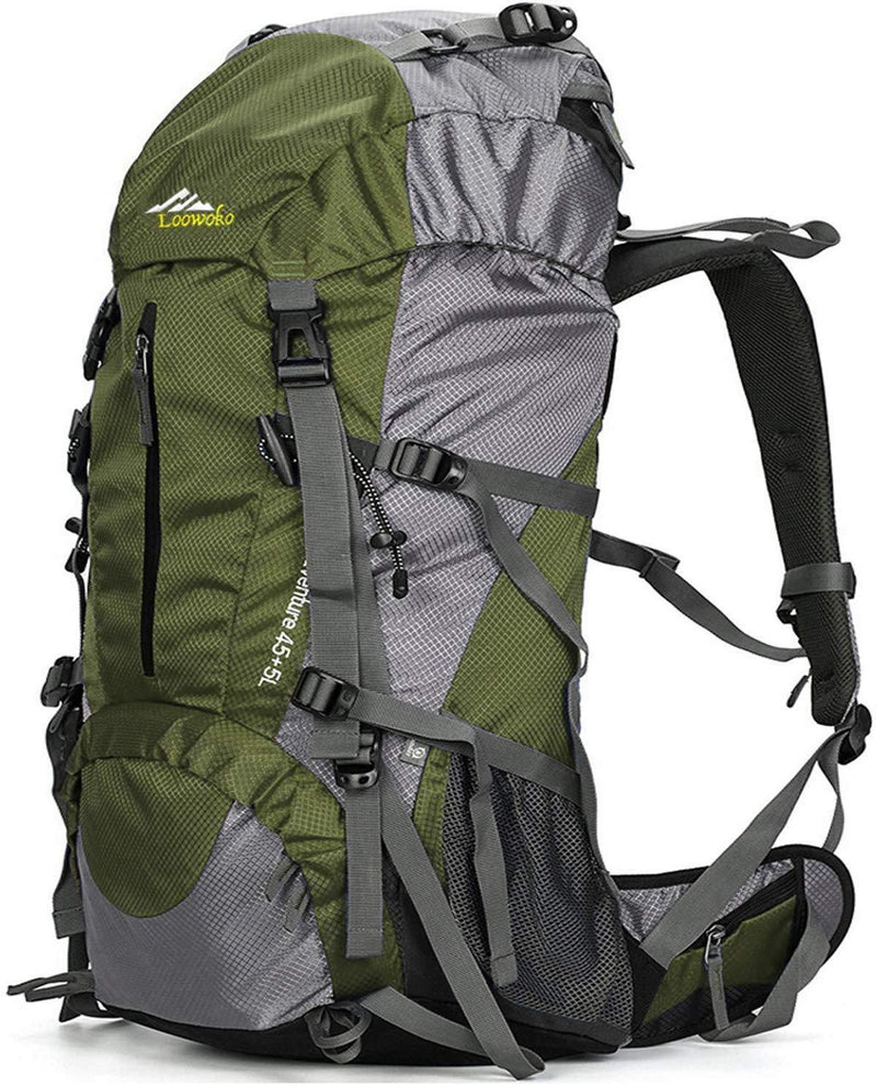 Hiking Backpack 50L Travel Camping Backpack with Rain Cover