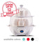 Dash DEC012AQ Deluxe Rapid Egg Cooker: Electric, 12 Capacity for Hard Boiled, Poached, Scrambled, Omelets, Steamed Vegetables, Seafood, Dumplings & More with Auto Shut Off Feature Aqua