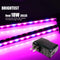 Indoor Plant LED Grow Light - ROKKES 18W Growing Lights Strip, Dimmable Full Spectrum Red Blue UV System with Timing, Small Led Grow Lamp Assembly, for Flower Succulents Vegetables Herbs Seedlings