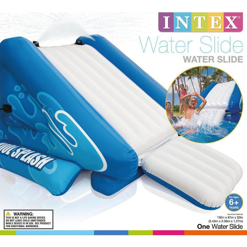 Intex Water Slide Inflatable Play Center, 135"" X 81"" X 50"", for Ages 6+