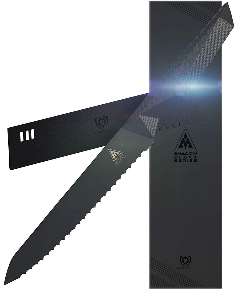 Dalstrong - Shadow Black Series - Black Titanium Nitride Coated German HC Steel - Sheath (7" Santoku)