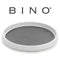 BINO 9-Inch Lazy Susan Turntable Spice Organizer, White - Plastic Rotating Tray For Kitchen Pantry, Refrigerator, Freezer, Cabinet, and Countertops