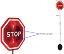 Ekarro Flashing Led Light Parking Stop Sign For Garage / Parking Assistant Stop Sign,Pack of 2
