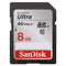 SanDisk Ultra 8GB Class 10 SDHC Memory Card Up To 40MB/s- SDSDUN-008G-G46 [Newest Version]
