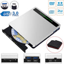 External CD Drive DVD Drive NOLYTH 5 in 1 USB CD DVD Drive CD Player Burner Writer for Laptop/MacBook/Windows/PC with SD TF Card Reader/2 USB3.0 Hubs