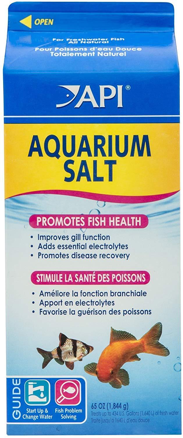 API Aquarium Salt, Promotes Fish Health and Disease Recovery in Freshwater Aquariums, Use When Changing Water, When Setting up a New Freshwater Aquarium and When Treating Fish Disease