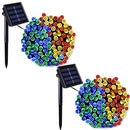 GDEALER Solar String Lights 72feet 200 LED 2 Modes Solar Powered Waterproof Starry Fairy Outdoor String Lights holiday Decoration Lights for Patio Gardens Homes Landscape Wedding Party