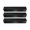 Premium Grill Parts 3-Pack Porcelain Steel Heat Shield, Heat Tent, Burner Cover, Vaporizor Bar, and Flavorizer Bar Replacement for Select Chargriller Gas Grill Models