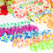 Nehearte Hawaiian Leis Party Decorations - Tropical Hawaii Silk Flower Necklace 50 PCs Luau Beach Pool Party Theme Accessories - for Birthday Party Holiday Favors