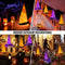 Joinart Halloween String Lights Halloween Decorations 6pcs Witch Hats 30ft 8 Modes Light String for Indoor Outdoor Decorations Halloween Light Décor