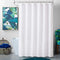 TreeLen Hotel Collection Shower Curtain Liner, Eco-Friendly PEVA Plastic 10Gauge 72" x 72" Shower Curtain Liner with Magnets, Weighted,Waterproof, White