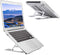 Adjustable Laptop Stand，Ventilated Portable Ergonomic Notebook Riser for Desk,Multi-Angle Adjustable Portable Anti-Slip Mount for MacBook, Surface Laptop, Notebook, 10"-17" Tablet (Rose Gold)