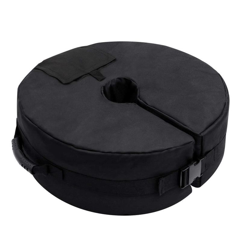 RestZone 18" Round Umbrella Base Weight Bag | Fits Any Offset, Cantilever & Outdoor Patio Umbrella Stand | Easy to Carry & Install | Holds Approx. 80lbs of Sand