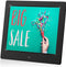 Ausemku 5 inch Digital Photo Frame, 1024 x 768 Full HD IPS Electronic Picture Frame for Displaying Photo, Music, Video, Calendar, Time with 16GB SD Memory Card Included, Support USB and SD Card