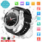 Smart Watch,Bluetooth Smartwatch Touch Screen Wrist Watch with Camera/SIM Card Slot,Waterproof Phone Smart Watch Sports Fitness Tracker Compatible Android Phone iOS Phones (V8-Black)