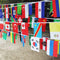 100 Countries String Flags, 82 Feet International Bunting Banner, 8.2'' x 5.5'' Olympic World Pennants for Bar, Sports Clubs,Party Events