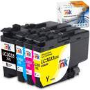 Starink Compatible Ink Cartridge Replacement for Brother LC3033 LC3033XXL Work for MFC-J995DW Printer BK/C/M/Y