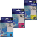 Brother LC20E Super High Yield Ink Cartridge Set Colors Only (CMY)