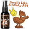 Nasty Smelling 3 Pack - Stinky Ass Fart Spray - Toxic Bomb - Smell from Hell - 1 oz Each - Plus 2 oz Stinky Ass Hand Sanitizer