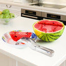 Watermelon Slicer Corer Peeler Stainless Steel Fruit Peeler Faster Melon Cutter-Useful and Smart Kitchen Gadget -Comenzar