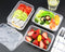 Tosnail 50 Pack 25 oz. Plastic Food Storage Containers with Lids Meal Prep Containers - Clear