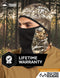 Realtree EDGE Camo Balaclava Face Mask - Cold Weather Ski Mask for Men - Windproof Winter Snow Gear For Hunting, Fishing & Camping. Ultimate Protection from The Elements