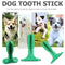 NidaNunu Dog Toothbrush Stick-Dog Tooth Brushing Stick for Dogs Oral Care Dental Care Natural Rubber Non-toxic Dog Pet Chew Toys