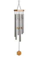 Soothing Melodic Tones & Solidly Constructed Bamboo/Aluminum Chime by UpBlend Outdoors