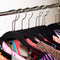 Joy Mangano (80 Count Huggable Hangers Slim Felt Velvet Hangers Space Saving Coat Hanger Non Slip
