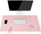 Writing Desk Pad,for Table, YSAGi Anti-Slip Thin Mousepad for Computers,Office Desk Accessories Laptop Waterproof Dual-Sided Desk Protect for Office Decor and Home (Pink, 23.6" x 13.7")