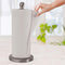 Stainless Steel Kitchen Paper Towel Holder Dispenser - Weighted Base - Sturdy, Durable, Rust-Proof