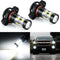 JDM ASTAR Extremely Bright Max 50W High Power 5202 5201 PS19W LED Fog Light Bulbs for DRL or Fog Lights, Xenon White