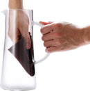 Water Pitcher 50 Oz,50 Oz Glass Pitcher with Lid,Glass Water Pitcher with Lid and Handle,Glass Juice Pitcher with Lid and Handle,50 Oz Glass Carafe