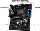 MSI MPG X570 Gaming Edge WiFi Motherboard (AMD AM4, DDR4, PCIe 4.0, SATA 6Gb/s, M.2, USB 3.2 Gen 2, AC Wi-Fi 5, HDMI, ATX)