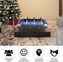 Giantex 28" Foosball Table Set Soccer Competition Tabletop for Game Room Leisure Sports 18 Players Durable Steel Rods Easy Assembly Foosball Tables with 2 Footballs