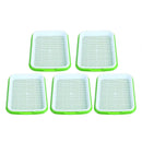 Homend Seed Sprouter Tray, 5 Pack Seed Germination Tray BPA Free Nursery Tray for Seedling Planting Great for for Garden Home Office