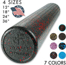 High Density Muscle Foam Rollers by Day 1 Fitness – 4 SIZE OPTIONS and 7 COLORS TO CHOOSE FROM - Sports Massage Rollers for Stretching, Physical Therapy, Deep Tissue and Myofascial Release -Exercise