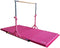 Z Athletic Adjustable Kip Bar and Gym Mat for Children's In Home Gymnastics Multiple Sizes and Colors