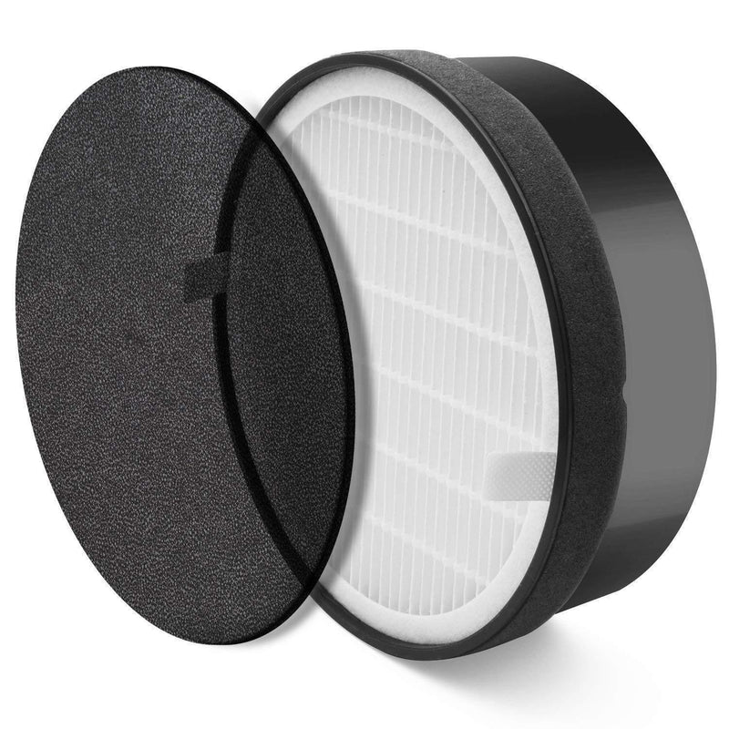 LEVOIT LV-H132 Air Purifier Replacement Filter, 3-in-1 Nylon Pre-Filter, True HEPA Filter, High-Efficiency Activated Carbon Filter, LV-H132-RF, 2 Pack