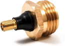 Camco Heavy Duty Brass Blow Out Plug - Helps Clear the Water Lines in Your RV During Winterization and Dewinterization (36153)