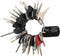 Construction Equipment Master Keys Set-Ignition Key Ring for Heavy Machines, 21 Key Set