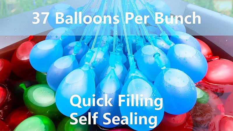 Water Balloons for Kids Girls Boys Balloons Set Party Games Quick Fill Water Balloons 333 Bunches Swimming Pool Outdoor Summer Fun K10