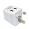 Ceptics CTU-16 USA to Australia, New Zealand, China Travel Adapter Plug with Dual USB - Type I - Dual Inputs - Ultra Compact