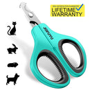 Updated 2019 Version Cat Nail Clippers and Trimmer - Professional Pet Nail Clippers and Claw Trimmer – Best Cat Claw Clippers for Bunny Rabbit Puppy Kitten Ferret Kitty and Small Animals - Sharp, Safe