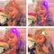 Etekcity LED Hair Lights15 Pack for Christmas Party Favors Party Supplies, Light Up Toys with Flashing Hair Fiber Optic Extension Barrettes