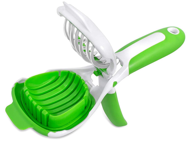 Internet’s Best Handy Slicer | Slices Eggs Mushroom Strawberry Kiwi Soft Cheese | Steel Blades | Soft Handle | Kitchen Utensil